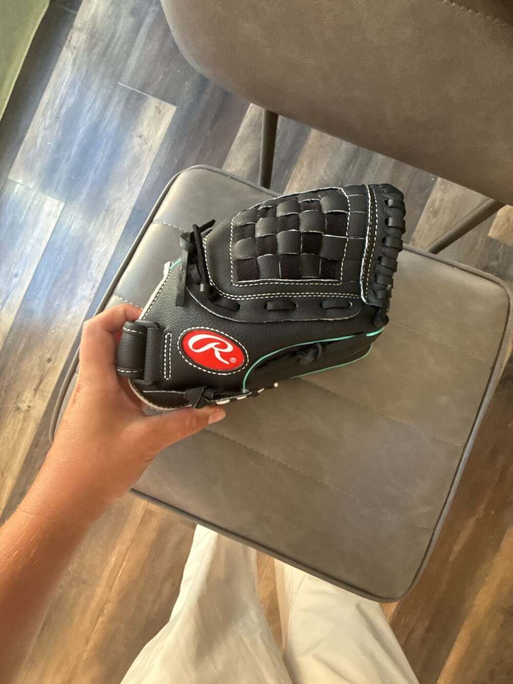 Rawlings Fastpitch Softball Glove 11 Inch FP110MT Black Teal
